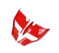 Side Aero Plate For S1000R For M1000R 2021 2022 2023 Motorcycle Side Spoiler Motorbike Winglets Aerodynamic For Wing Air Wind Deflector Universal(Red)