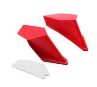 Side Aero Plate Motorcycle Side Spoiler 2Pcs Aerodynamic For Wing Air Wind Wings Winglet Fixed Motorbike Modified Upgrade Modification Accessory(Red)