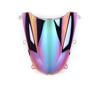 Side Air Deflectors Motorcycle Screen Double Bubble Windshield Deflector Protector WindScreen For CBR600RR CBR 600RR CBR 600 RR F5 2005 2006