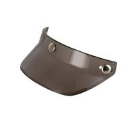 Side Air Deflectors Universal 3 Snap-Button Visor Flip Up Wind Shield Fit Open Face Motorcycle Helmet Anti-UV Windproof Windshield Replacement