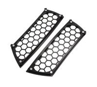 Side Air Flow Grille Compatible With For Mustang For SVT Cobra 2003-2004 Hood Heat Extractor Vents Grill