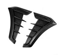 Side Air Vent Modification for Vehicle Exterior Hood Use Built from ABS and Designed for Airflow Direction and Drag Control (Carbon fiber)