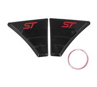 Side Air Wing Cover, Fydun Pair of Side Vent Cover Trim for ST RS Style Modification Accessory for Focus MK 2(red)