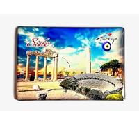 Side-Antalya, Turkey Souvenir Fridge Magnet, Travel Keepsake 3