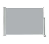 vidaXL Patio Retractable Side Awning 100 x 300 cm Grey LSO UK