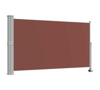 vidaXL Patio Retractable Side Awning – Garden Canopy Privacy Screen 140 x 300 cm Red