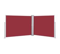 vidaXL Retractable Side Awning Brown 140x1000 cm UK NEW