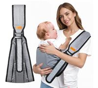 Side Baby Carrier with Ergonomic Hip Carrier, Lightweight and Breathable Baby Carrier on the Side, Multifunctional Adjustable Baby Sling for Babies from 0 to 48 Months