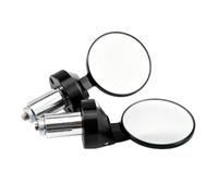 Side Bar End Mirror Motorcycle Mirrors 16-18mm Inner Diameter Handlebars Foldable Side Mirror At The Handlebar End Of Motorcycle Universal Side Mirror