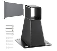 Side Blind Wall Mount Bracket Mounting Kit with Screws and Washers