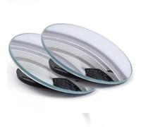 Side Blindspot Mirror 2Pcs Round Frame Convex Blind Spot Mirror Wide-Angle Adjustable Clear Rearview Mirror Blindspot Mirrors