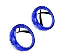 Side Blindspot Mirror 2X Car Suction Cup Mount Auxiliary Rearview Mirror Rotating Wide-Angle Round Frame Blind Spot Mirror Blindspot Mirrors