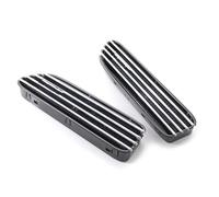 Side Bonnet hood grille Compatible With BMW E46 M3 2001 2002 2003 2004 2005 2006 Car Side Air Flow Vents Grille Grill Air Side Vents