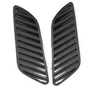Side Bonnet hood grille Compatible With BMW For E90 E91 E92 F30 E46 DTM Car Front Grill Hood Cover Bonnet Grill Air Outlet Vent Cover Trim(Carbon Fiber Look)