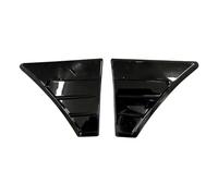 Side Bonnet Vents Cover Compatible With For Focus MK2 Style Car Brite Black Side For Wing Vents Replacement Airflow Grill Intake Vent
