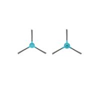 Side Brush Compatible With Cecotec Conga 1390 Cecotec Conga 1290 Robotic Vacuum Cleaner Spare Parts (Color : 2pcs)