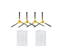 Side Brush Filter Compatible With ABIR X6 X8 Robot Vacuum Cleaner Spare Replacement Parts Side Brush Filter Mop Cloth Sweeper Parts (Color : A)