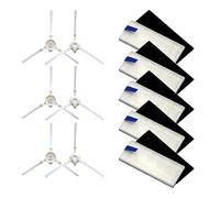 Side Brush Filter Compatible With HEPA Compatible With Tefal Rowenta Explorer 20 40 50 75 RG7687/RR7687WH Serie Compatible With Smart Force Sweep X3 Robotic Vacuum Cleaner(015)