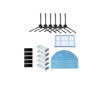 Side brush, filter, mop cloth, compatible For iLife V5, V5s, V3, V3s, V5Pro, V50, V55, X5, V5s Pro, vacuum cleaner accessories Parts(Set 1)