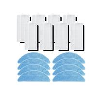 Side Brush,Hepa Filter,Mop Cloth,Compatible For Cecotec Conga Eternal Pet Max X-Treme,Ultimate (Color : Set A)