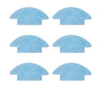 Side Brush HEPA Filter Mops Compatible With Lefant M210 M210S M210B M213 K3 Robot Vacuum Accessories (Color : 6 Mops)