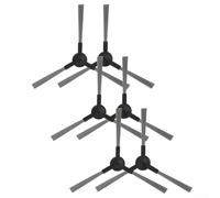 Side Brush Replacement 6 Pcs Compatible with For Irbis 0321 0121 and For Redmond VR 1321s Robot Vacuum Cleaners Designed to Reach Corners and Edges