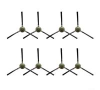 Side Brush Replacement for MAMNV T7S JIKA T7S Teendow T12S - Long-Lasting Nylon Bristles Robot Cleaner Parts 8 Pieces