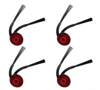 Side Brush Replacement Parts for Tikom L8000 Plus for medion for x20 SW+ MD 11415 Deep Cleaning Tools 4 Pieces(Quarterly Sets)