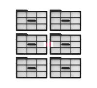 Side Brush Roller Mop Filter Dust Bag Replacement Kit,Compatible for Eufy,Omni E28 / E25 Robot Vacuum Cleaner Accessories(Set 2)