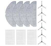 Side Brush Set HEPA Filter Replacement and Mop Cloth Pack for Haier HSR Home For M3 Robot Vacuum Cleaner Supporting Multi-Stage Floor Maintenance