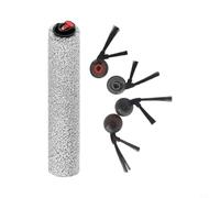 Side Brush with Rolling Mop for eufy for omni for s2 5-Pack Side | Replacement Main Brush with Side Brushes for eufy for omni for s2 Robot Vacuum, Sturdy Plastic Fiber Efficient Cleaning Set