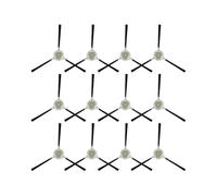 Side Brushes，Compatible for OKP， Compatible for Life，K2/K3/K4/K5,Compatible for Lefant， M210 / M210S / M210B Robot Vacuum Replacement Accessories(12 PCS)