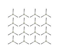Side Brushes，Compatible for OKP， Compatible for Life，K2/K3/K4/K5,Compatible for Lefant， M210 / M210S / M210B Robot Vacuum Replacement Accessories(16 PCS)