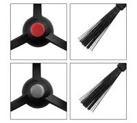 Side Brushes for Eufy C28 for e25 E28 Robot Vacuum 4-Pack Nylon Bristle Side Brush Kit for Eufy for omni for e25 E28 Corner Cleaning Brushes for Eufy C28 for anker Robot 4pcs Replacement Side (8pcs)