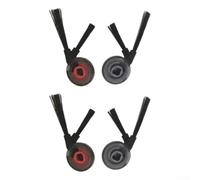 Side Brushes for Eufy Robot Vacuum for omni for s2 Mop - 4 Pack Replacement Corner Cleaning Accessories Nylon Bristles Easy Install Home Pet Hair Removal Tool(4 PACK)
