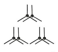 Side Brushes for Robot Vacuum Cleaners, 6-Pack, Compatible For and Mapping Models, Reliable Nylon Bristles, Enhanced Cleaning Performance, Home and Office Use