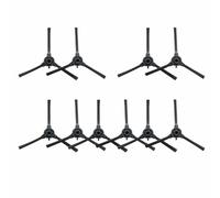 Side Brushes Replacement for Ionvac for Smartclean 2000 Vacuum Cleaner - 10-Pack for Deluxe Nylon Bristles Having Flexible Base for Edge Cleaning Plus Deep Carpet Maintenance