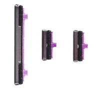 Side Button Replacement Set For Samsung Galaxy S10 & S10+ Plus Power Button & Volume Buttons G973 G975 (Black)