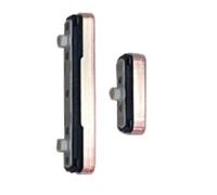 Side Button Replacement Set For Samsung Galaxy S22 & S22+ Plus Power Button & Volume Buttons S901 S906 (Rose Gold)