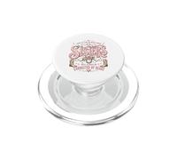 Side By Side Or Miles Apart Sisters Connected By Heart PopSockets PopGrip for MagSafe