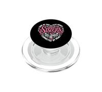 Side By Side Or Miles Apart Sisters Connected By Heart PopSockets PopGrip for MagSafe