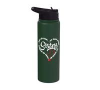 Side By Side Or Miles Apart Sisters Connected By Heart Stainless Steel Insulated Water Bottle