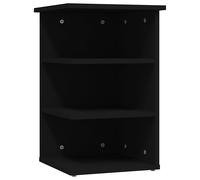 Vidaxl Side Cabinet Black 35X35X55 Cm Engineered Wood