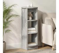 Side Cabinet Grey Sonoma 40x40x100 cm Engineered Wood Minimalist Storage Unit.
