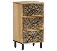 Side Cabinet Home Storage Cupboard Sideboard Solid Wood Mango vidaXL