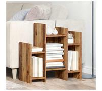 Side cabinet Old wood 60x26x60 cm Engineered Wood Compact Modern Storage Sturdy