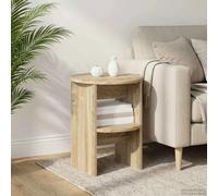 Side Cabinet Sonoma Oak 40x50 cm Engineered Wood Moisture Resistant Modern, 2pcs
