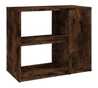 Vidaxl Side Cabinet Smoked Oak 60X30X50 Cm Engineered Wood