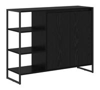 Side Cabinet with Storage with Door Engineered Wood Living Room Modern vidaXL