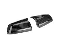 Side Car Rear View Mirror Cover Caps For Mitsubishi For Lancer X 10 For EX For EVO 2008-2012 Car Mirror Cover Cap (Color : Carbon Fiber Look)